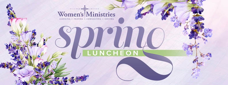 women's spring luncheon 2025